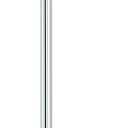 Gatco 1448C Latitude II Freestanding Toilet Paper Holder with Storage, Bathroom Tissue Stand, Chrome, 22.25" H, Holds 14 Reserve Rolls, Weighted Base
