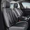 Coverado Car Seat Covers Full Set, Black Seat Covers, Automotive Car Seat Cover, Car Seat Cushion, Car Seat Covers Front Seats Back Seat Covers, Car Seat Protector Universal Fit Most Cars