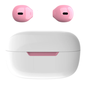 eleror Invisible Wireless Blue Tooth Earbuds Mini Earpiece Small Ear Buds Semi in-Ear Headphone Touch Control for Work, Home, Music, Audiobooks and Podcasts