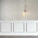3 Set Accent Peel and Stick Wall Molding Kit Premade Wainscoting Panels Wall Molding Panel White Pre Cut Trim for Walls Picture Frame Molding for Home Decoration(20 x 20 Inch)