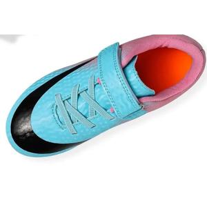 Pink Blue Soccer Cleats, 38 Size