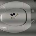 Bemis 170 Durable Plastic Toilet Seat, Elongated, White