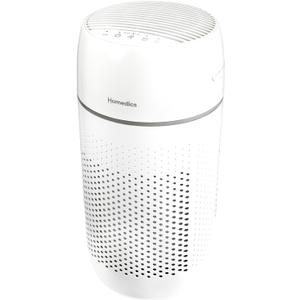 Homedics Air Purifier T22, 5-in-1 Tower Air Purifier, 99% HEPA-Type Filtration with UV-C Technology and Carbon Odor Filter, 4 Speeds, Essential Oil Aromatherapy Tray, for Medium Rooms
