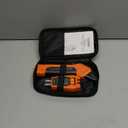 Circuit Breaker Finder & GFCI Outlet Tester with Digital LCD Display, 90-135V Electrical Circuit Tracer Tool for Electricians/DIY  Lightweight (Includes Batteries & Carrying Case) (Orange)