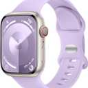 DaQin Sport Band Compatible with Apple Watch Bands 40mm 41mm 42mm 44mm 45mm 46mm 49mm 38mm Women Men, Soft Silicone Waterproof Wristband Strap for iWatch Band Series 11 10 9 8 7 6 5 4 3 2 1 SE Ultra