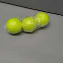 ALPI Chomp Ball - Durable Chew Toys for Dogs & Other Pets - Stimulating Dog Toys for Aggressive Chewers - Soft Dog Chews - 3-Pack, Neon Yellow