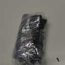 YaHoGa #20 Super Large Plastic Zipper Heavy Duty Zippers by The Yard Bulk 2 Yards + 5pcs Sliders for DIY Sewing Tailor Crafts Bags Tents Boat Cover Canvas (Black 2 Yards)