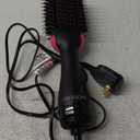 REVLON One-Step Volumizer Hair Dryer and Styler | Less Frizz, More Shine, and Less Heat Damage for Fast and Easy Salon-Style Blowouts, for All Hair Types and Lengths (Black) (1.0 VOLUMIZER)