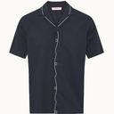 Mens Cotton Gauze Pajama Set Lightweight Sleepwear Set Plus Size Front-Opening Button-Down Cozy Loungewear XL