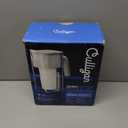 Culligan with ZeroWater Technology 8-Cup Water Filter Pitcher Includes 5-Stage Advanced Water Filter, IAPMO Certified to Reduce Lead, Total PFAS (Forever Chemicals), Mercury, Fluoride, and Chlorine