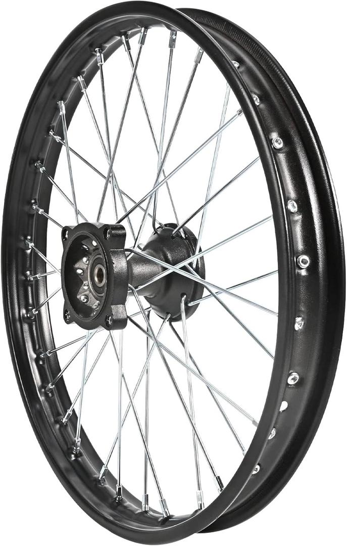 Front Wheel Rim Hub for Motocross Off Road Dirt Pit Bike (70/100-17 (15mm inner Bearing))