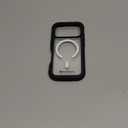 Seacosmo for iPhone 17 Pro Case, Full Body Bumper with Built-in 9H Tempered Glass Screen and Camera Lens Protector, Compatible with MagSafe, Shockproof 17 Pro Phone Case, 6.3", Black