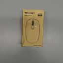 TECKNET Wireless Mouse, 2.4G Quiet Computer Mouse with USB Receiver, 4 Buttons Portable Cordless Mice for Chromebook, Laptop, PC, Mac, 800/1200/1600 DPI - Black