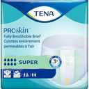 Tena ProSkin Super Adult Incontinence Brief L Heavy Absorbency Overnight, 67501, 56 Ct