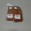 2 x for iPhone 15 Plus Case with Card Holder for Women,for iPhone 15 Plus Phone Case Wallet with Strap Credit Card with Kickstand Zipper Case for Apple15plus - Brown