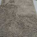 OLANLY Bathroom Rugs 30x20, Extra Soft Absorbent Chenille Bath Rugs, Rubber Backing Quick Dry, Machine Washable Bath Mats for Bathroom Floor, Tub and Shower, Home Decor Accessories, Warm Taupe