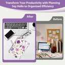 4 x 2026 Planner, Weekly and Monthly Calendar Academic Planner, Jan 2026 - Dec 2026, Planning Agenda Book for Desk Accessories and School Supplies - A5 (6.3'' x 8.5'')