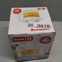 Dash Electric Dual Citrus Juicer - White: Lemon & Fruit Juicer, Multiple Cone Heads, Auto-Reversing, Dishwasher-Safe Parts