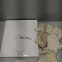 Geelin 12 Sets Valentine's Day Wooden DIY Picture Frames Craft, Unfinished Heart Photo Frames to Paint for Valentine's Day Craft Art, Home Decor, Classroom Activities, Party Games(Flower)