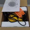 Outdoor Patio Heater, 1500W Outdoor Heaters for Patio Overheat Protection, 3S Fast Heating, Garage Heaters with Long Cord for Greenhouse, Patios, Outdoor Use (Yellow)