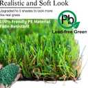 GLOBREEN Artificial Grass Table Runner 36 Inches for Golf Sport Themed Party Table Centerpiece Birthday Baby Shower