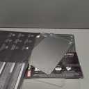 Titanium Cutting Board, 100% Pure Titanium Cutting Boards For Kitchen, Best Non Toxic chopping board, Dishwasher safe, Hygiene and Durability for Meat, Fruit, and Vegetables (Set of 3)