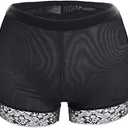 Women Butt Pads Fake Butt Lifter Shapewear Padded Panties Hip Enhancer Pads Body Shaper Tummy Control (Black, L)
