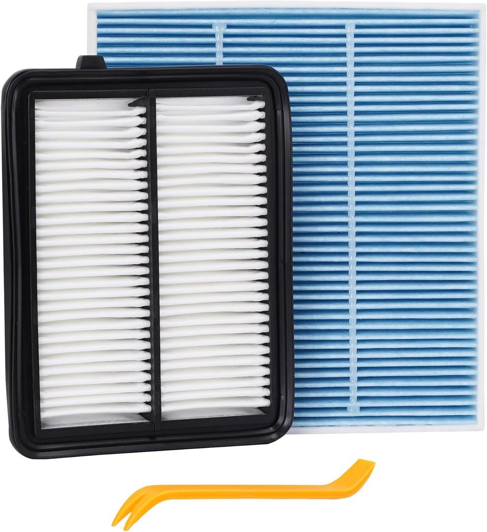 Engine Air Filter&Cabin Air Filter Combo Fits Nissan Kicks 1.6L 2018-2024,Versa 1.6L 2020-2025-CF12552&CA12315