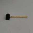 Edward Tools Rubber Mallet Hammer - 8 oz. Small Mallet with Wood Handle - Double Faced Heavy Duty Rubber Head