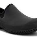 Western Chief Womens Neoprene Slip On Shoes Waterproof Rubber, Insulated Lining, Self Cleaning Outsole, Comfortable Memory Foam Insole, Easy Pull On Loops (8, Black)