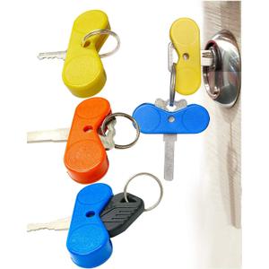 Key Turner Aid, BUMOVE Easier to Grip and Turn Keys Aid for People with Arthritis or a Weakened Grip and Colors are Easy to Distinguish (3 Pack)