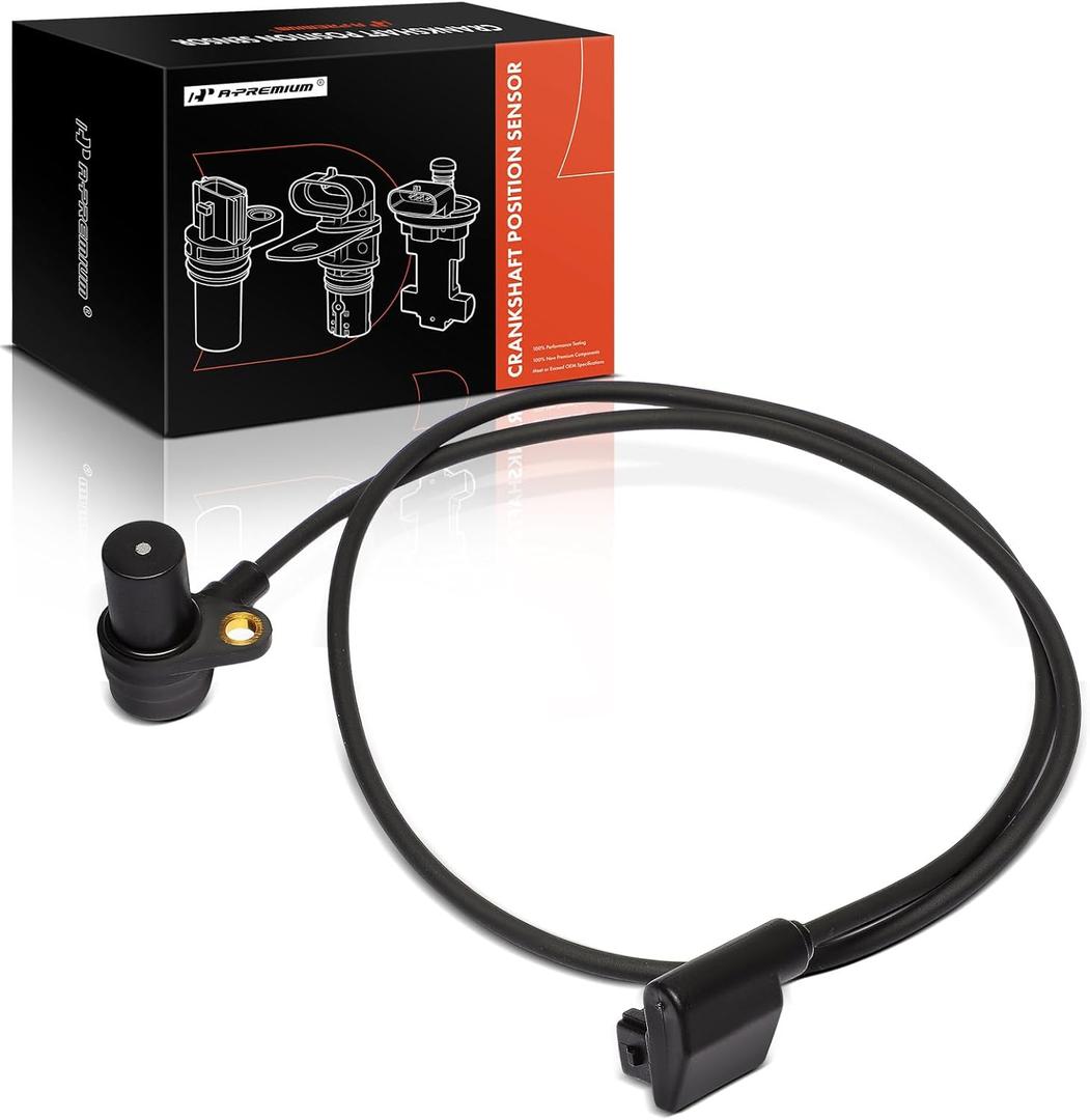 A-Premium Engine Crankshaft Position Sensor Compatible with BMW 318i 1993, 318is 1991-1993