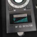 Hidden Camera Detectors, Anti Spy Camera Finder, GPS Tracker Detector, Hidden Devices Detector for Airbnb, Hotels, Bathroom, Home, Office (Black)