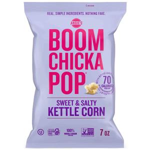Angie's BOOMCHICKAPOP Sweet and Salty Kettle Corn Popcorn, 7 Ounce (EXP 07/17/26)