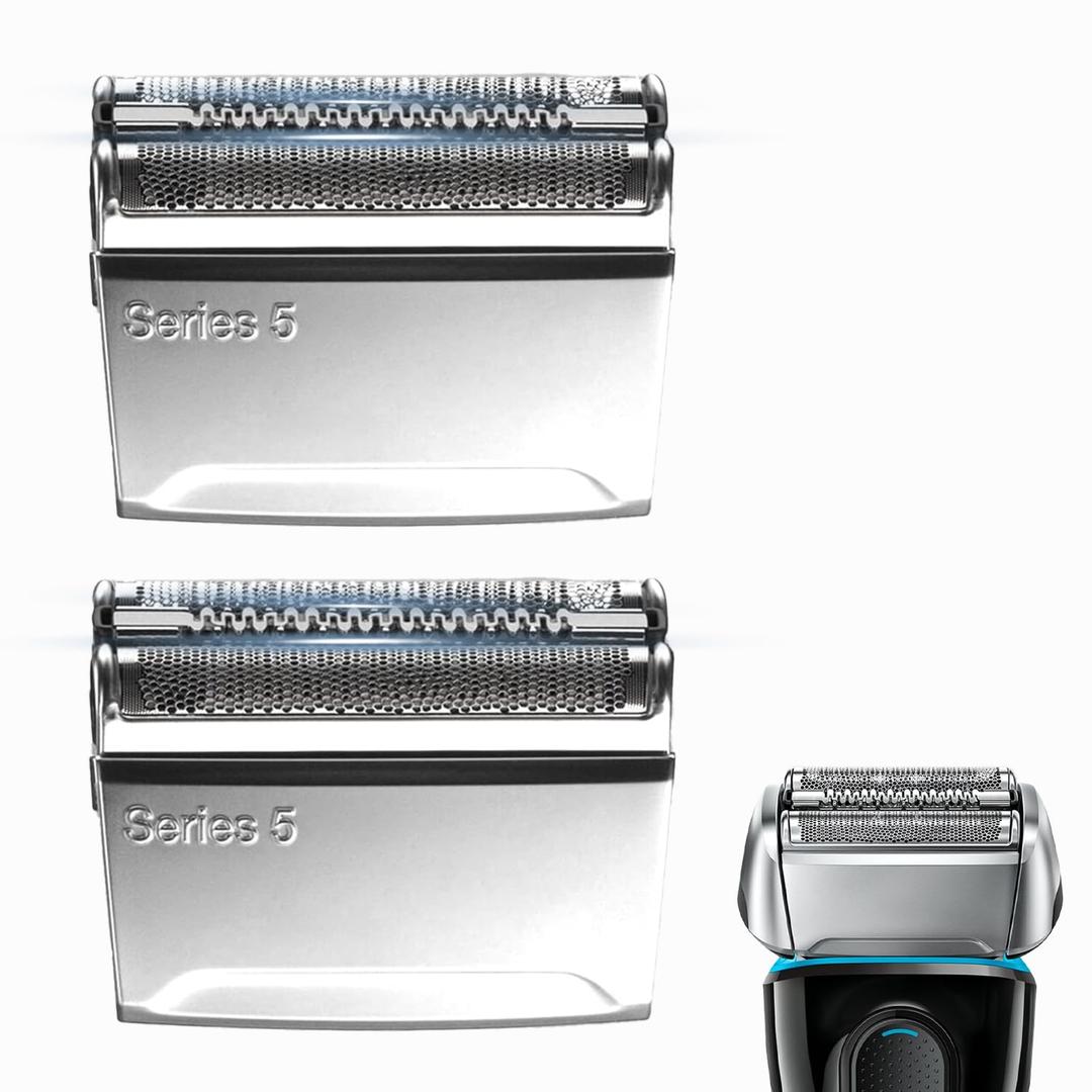 2P Series 5 Replacement Head 52S for Electric Shaver, Replacement Head Compatible with Series 5 Replacement Foil and Cutter, 52S Replacement Head Fit 5190cc 5090 5020.