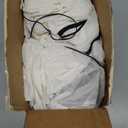 Rotating Snowflake Lights 12 Ft Giant Christmas Inflatables Snowman with Builtin LED Lights Christmas Decorations Outdoor Xmas Blow Up Snowman for Yard Garden Holiday Party Decor