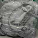 Crib Tent - Crib Net to Keep Baby in, Stop Baby from Climbing Out of Crib, Pop Up Baby Crib Tent with Double Zip Strong Rods and Breathable Net Clear Visibility Easy to Install (Grey, Large) (Gray)