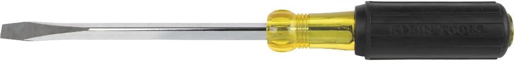 Klein Tools 600-6 5/16-Inch Keystone Screwdriver 6-Inch Square Shank, Made in USA (5/16-Inch Keystone Tip, 6-Inch Shank)