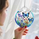 Butterfly Christmas Ornament  Christmas Tree Ornament & Holiday Decor, Gifts for Nature Lovers, Butterfly Lover Gifts, Holiday & Xmas Gift
