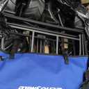 EchoSmile Heavy Duty 350 Lbs Capacity Collapsible Wagon, Outdoor Folding Camping Wagons, Grocery Portable Utility Cart, Adjustable Rolling Carts, All Terrain Sports Wagon with Big Wheels by Boahaus (Blue)