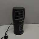 Lasko 12" Twist-Top 3-Speed Portable Tower Table Fan Widespread Oscillation for Bedroom, Office, Black, 4911