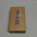 MIULEE Pack of 2 Decorative Velvet Throw Pillow Cover Soft Pillowcase Solid Square Cushion Case for Sofa Bedroom Car 20x20 Inch 50x50 Cm Dark Coffee