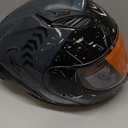 Modular Motorcycle Helmets Full Face Flip up Street Bike Motorcycle Helmet for Unisex Adult Model-167 (Future Gray)