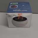 Essential Oil Diffuser, Volcano Fire Flame Aromatherapy Diffuser, 360ml Ultrasonic Cool Mist Humidifier, Scent Aroma Diffuser with 7 Colors Light, Timer & Auto Shut-Off for Home, Room (Black)