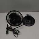 Holmes 12" Oscillating Table Fan 3-Speed Adjustable 15° Tilt Quiet