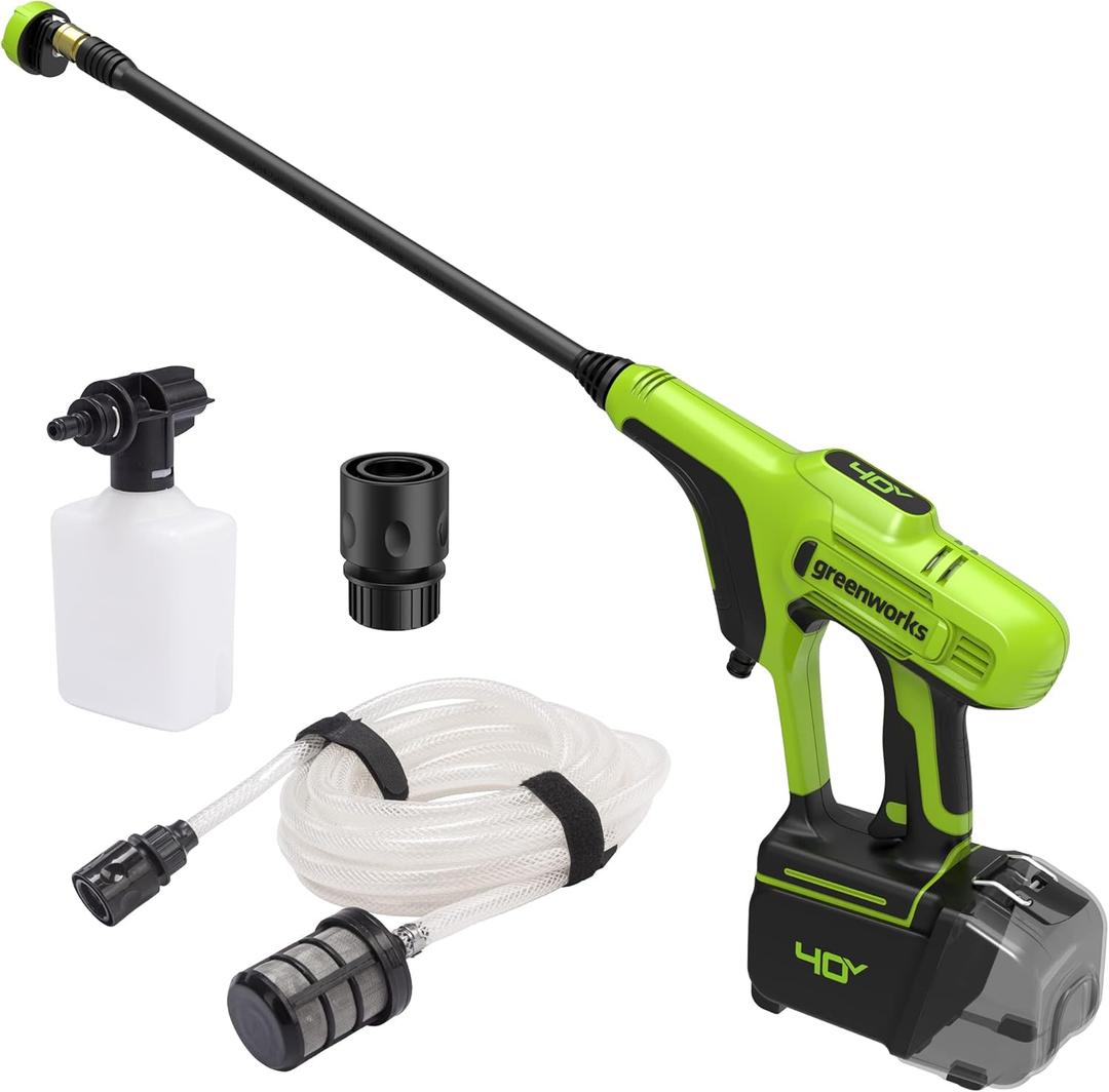 Greenworks 40V (600 PSI 0.8 GPM) Power Cleaner, Tool Only