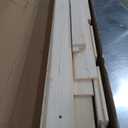 FREDBECK 36 x 84 Inch (Double 18x84 Inch Doors) Barn Doors with 6.6FT Barn Door Hardware Kit and Handle Included K Shape Solid Spruce Wood Panel Need to Assembly