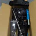 Intercleaner Corded Vacuum Cleaner, 15KPa Powerful Suction with 400W Motor, 12 in 1 Lightweight Bagless Stick Vac with Handheld, Ultra Quiet, for Hardwood Floor Carpet Car Pet Hair (#3 Black)