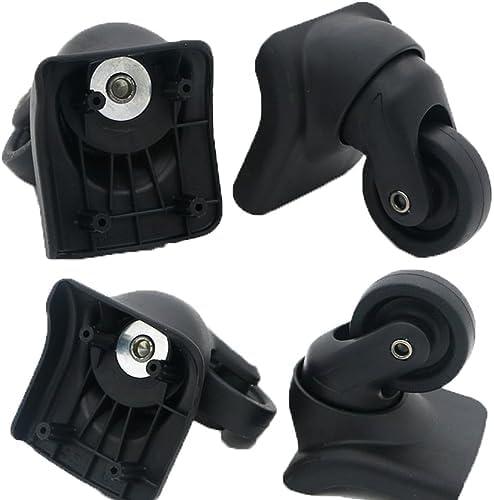 Zoofen Replacement Luggage Wheel Repair Suitcase Bag Parts Spinner Wheels Casters for Travel Customs Box W044 (A Set 4PCS)