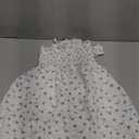 JEELLIGULAR Toddler Dress Ruffle Sleeveless Button Down Dress for Toddler Girl Dress Summer Beach Casual A-line Sundress (4-5T, White+blue Flowers)